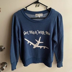 Wild fox sweater - size small